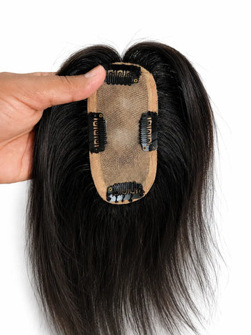 2" x 5" | Silk Base Hair Topper