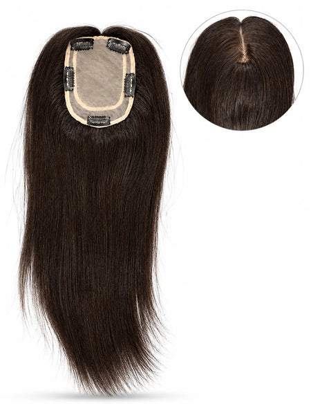 4" x 5" | Silk Base Hair Topper