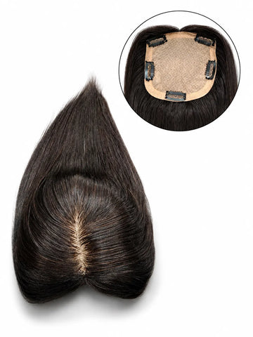 5" x 5" | Silk Base Hair Topper