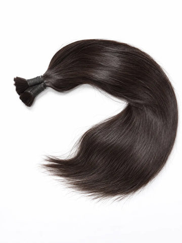 Bulk / Loose Hair Extensions | Standard Double Drawn | Straight