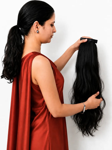 Flat Clip Ponytail Extensions