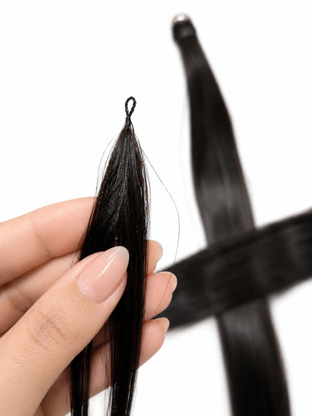 Feather Hair Extensions | Pack of 25 strands | Straight