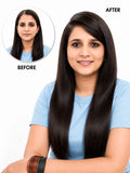 Invisible Side Swipe Bang with Side Patch – 3 Styles in 1