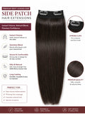 Invisible Side Swipe Bang with Side Patch – 3 Styles in 1