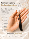 Micro Loop Hair Extensions | Pack of 25 strands | Straight