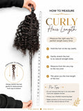 Wrap Around Ponytail Extensions | Curly